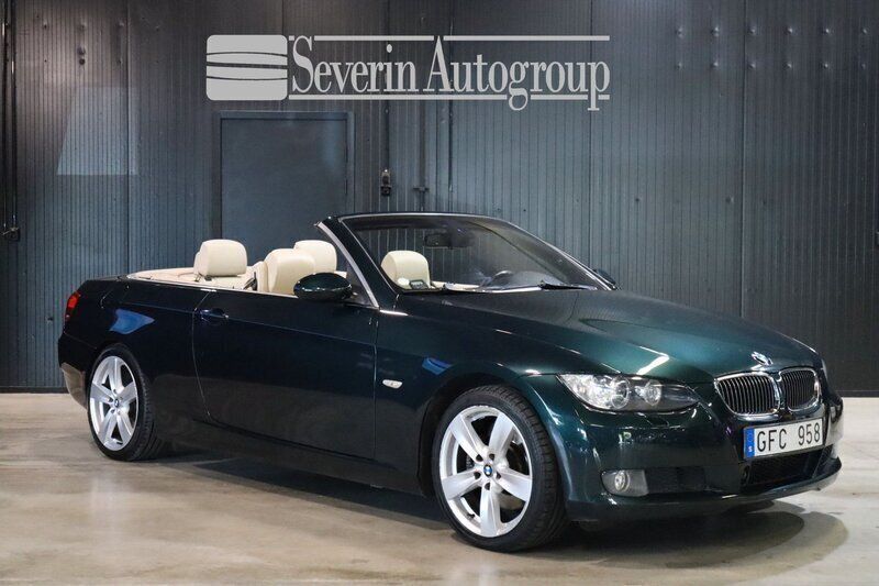 Mörkgrön Begagnad 2007 BMW 325 Cabriolet M Sport Cab | 199 900 kr (Dyr) - Bild 1/4