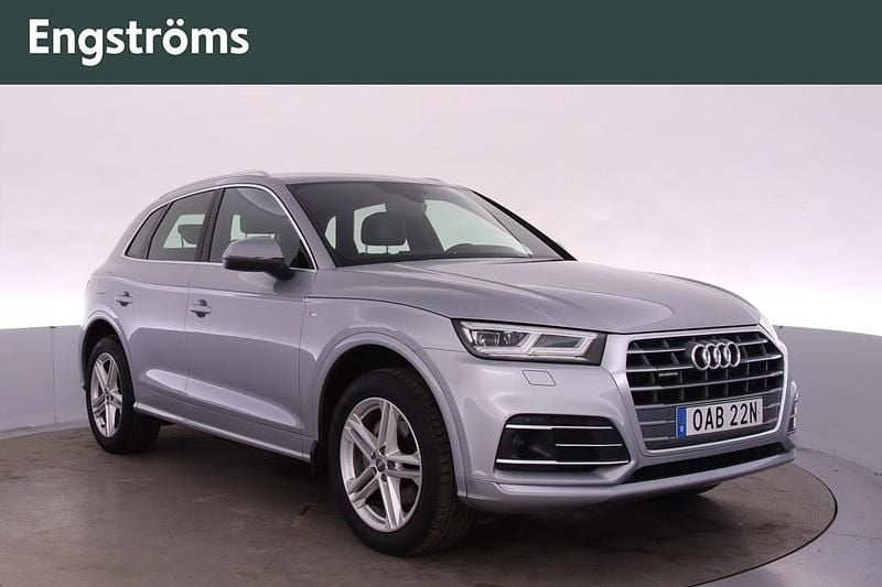 Silver Begagnad 2019 Audi Q5 S-Line SUV | 319 000 kr (Marknadspris) - Bild 1/4