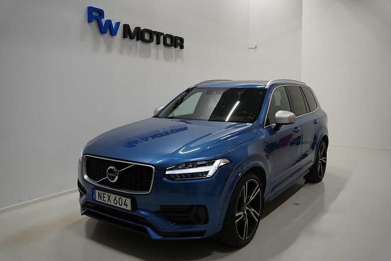 Begagnad Volvo XC90 R-Design 407 HK (299 kW) 2016 Blå SUV