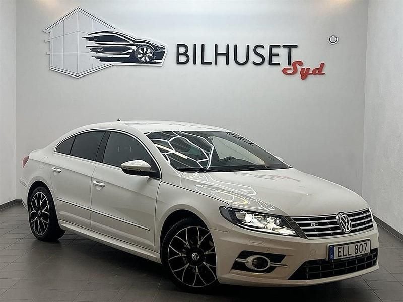 Vit Begagnad 2014 VW CC Sedan | 148 500 kr (Lite dyr) - Bild 1/4