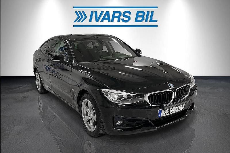 Begagnad BMW 320 Gran Turismo Sport Line 190 HK (139 kW) 2015 Svart Sedan