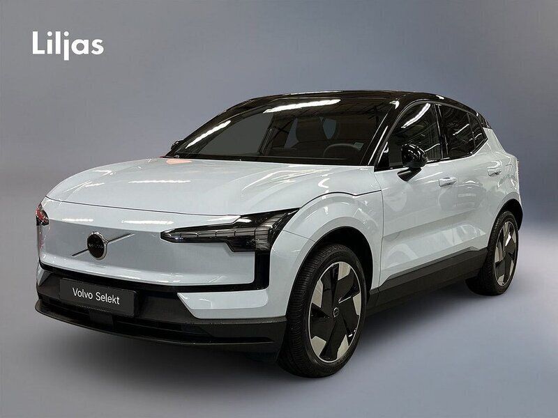 Ljusblå (blå) Begagnad 2023 Volvo EX30 Plus SUV | 379 000 kr - Bild 1/3