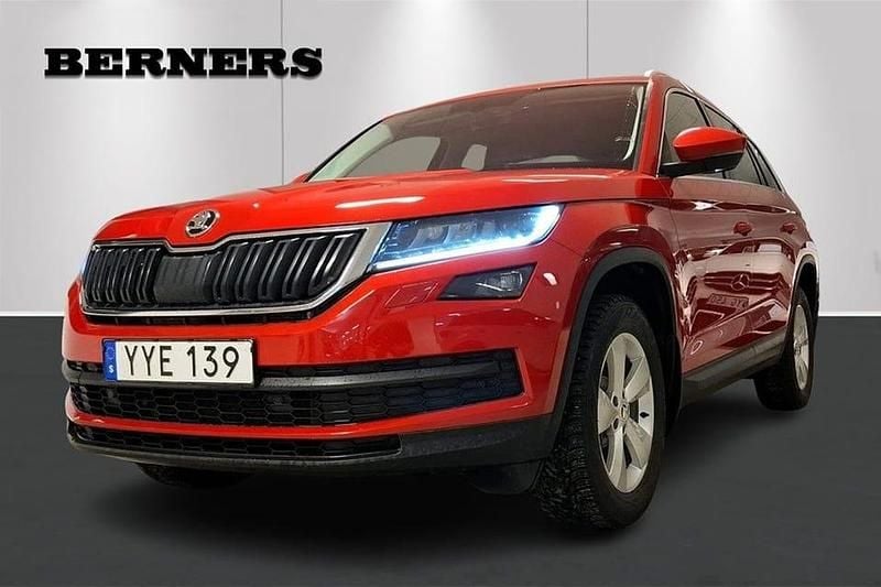 Röd Begagnad 2019 Skoda Kodiaq Style SUV | 259 900 kr (Marknadspris) - Bild 1/4