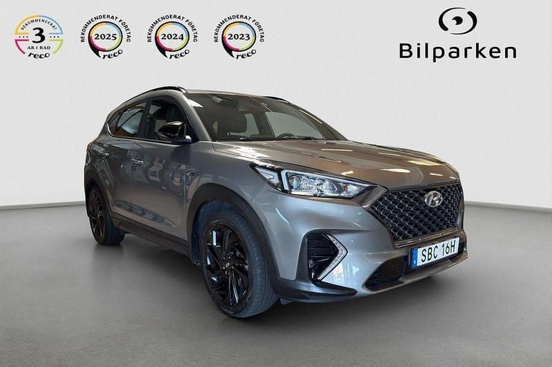 Grå Begagnad 2020 Hyundai Tucson N Line SUV | 229 990 kr (Bra pris) - Bild 1/4