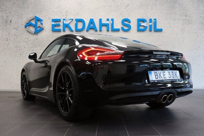 Begagnad Porsche Cayman S 325 HK (239 kW) 2015 Svart Sportkupé