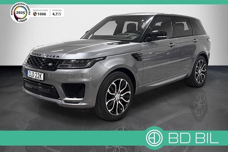 Grå Begagnad 2020 Land Rover Range Rover Sport HSE Dynamic SUV | 729 900 kr (Marknadspris) - Bild 1/3