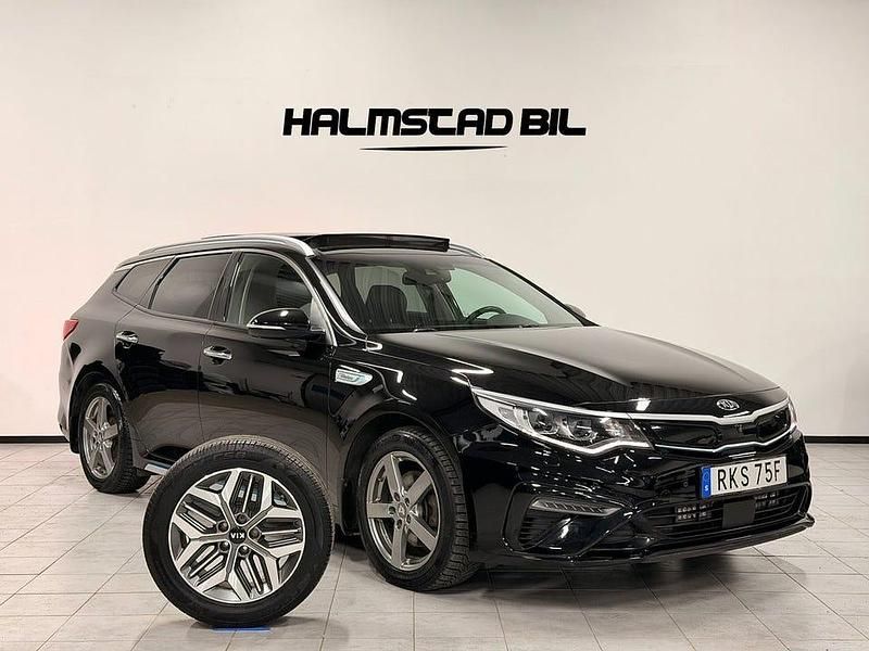 Begagnad Kia Optima Advance 205 HK (150 kW) 2018 Svart Kombi