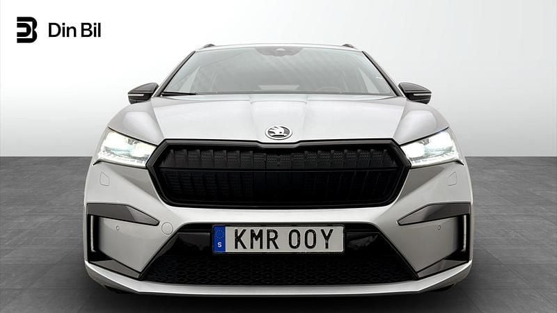 Begagnad Skoda Enyaq iV SportLine 194 kW (265 HK) 2023 Silver SUV