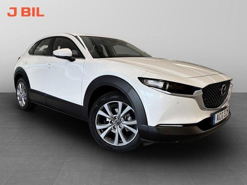 Vit Begagnad 2022 Mazda CX-30 Sky SUV | 269 900 kr (Marknadspris) - Bild 1/4