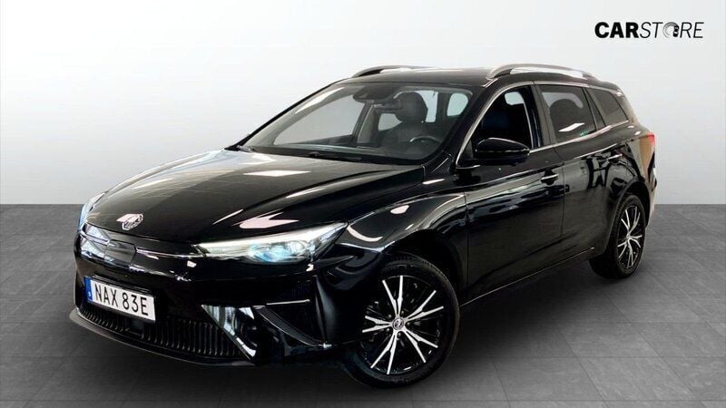 Svart Begagnad 2022 MG MG5 EV Long Range Luxury Kombi | 189 900 kr (Superpris) - Bild 1/4