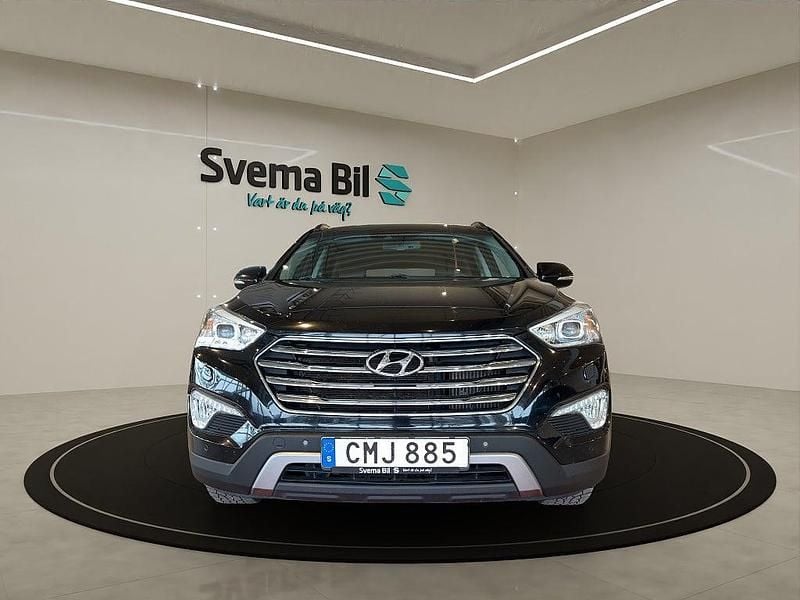 Begagnad Hyundai Grand Santa Fe Premium 197 HK (144 kW) 2014 Svartmetallic SUV