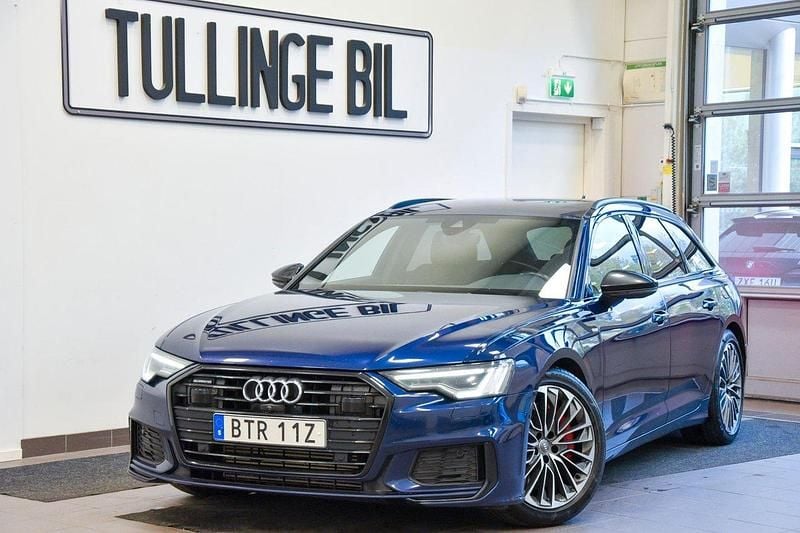 Blå Begagnad 2020 Audi A6 S-Line Kombi | 269 900 kr (Superpris) - Bild 1/4