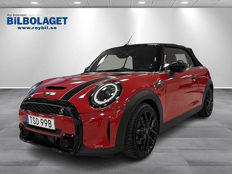 Röd Begagnad 2023 Mini Cooper S Cabriolet Cab | 329 900 kr - Bild 1/4