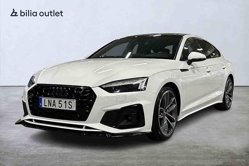 Vit Begagnad 2021 Audi A5 Sportback Halvkombi | 369 900 kr (Lite dyr) - Bild 1/1