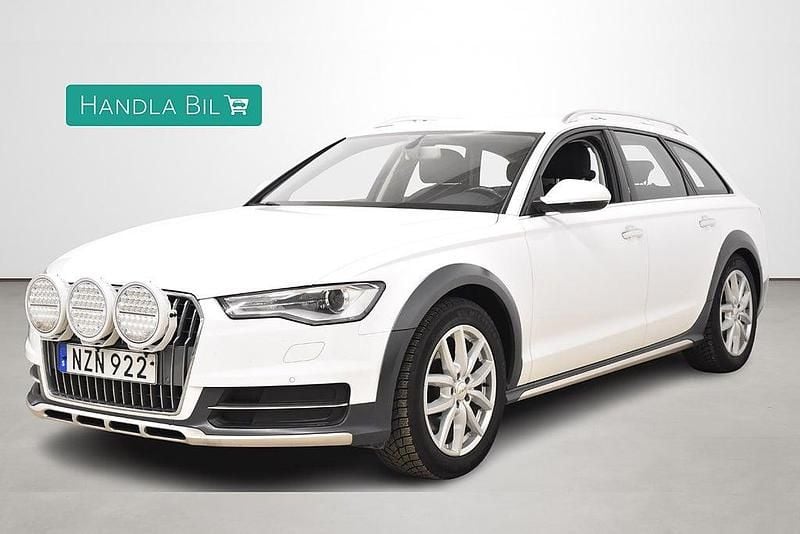 Begagnad Audi A6 Allroad Sport 218 HK (160 kW) 2016 Vit Kombi