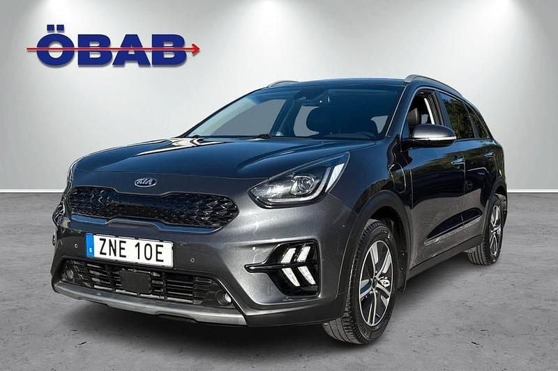 Grå Begagnad 2019 Kia Niro SUV | 229 800 kr (Dyr) - Bild 1/4