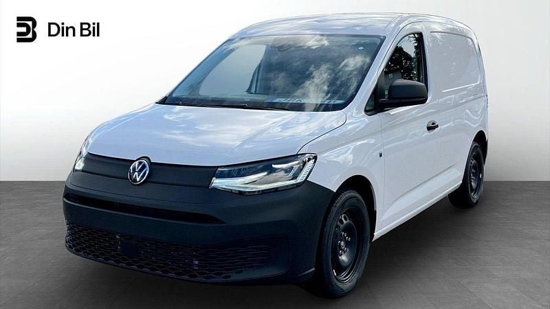 Vit (candyvit) Ny 2025 VW Caddy Minibuss | 404 500 kr (Marknadspris) - Bild 1/4