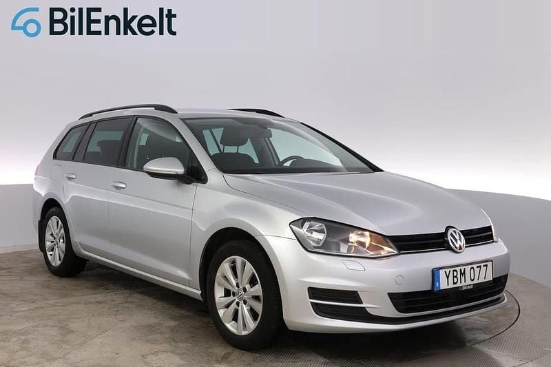 Silver Begagnad 2016 VW Golf VII Kombi | 148 900 kr (Marknadspris) - Bild 1/4