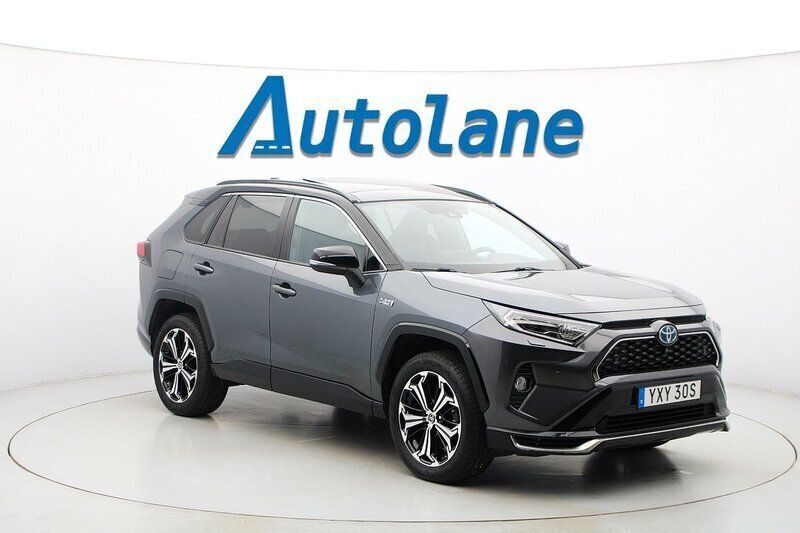 Grå Begagnad 2020 Toyota RAV4 Hybrid SUV | 399 900 kr (Marknadspris) - Bild 1/3