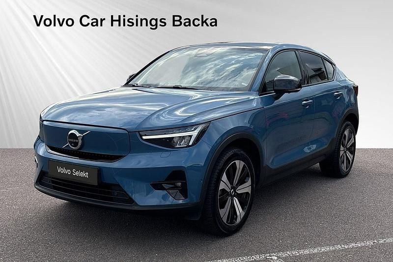 Blå Begagnad 2022 Volvo EC40 Single Motor SUV | 389 900 kr - Bild 1/2