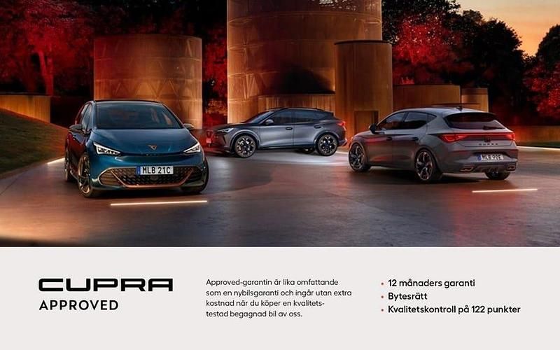 Begagnad Cupra Born 169 kW (231 HK) 2023 Ljusgrå (grå) Halvkombi
