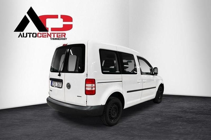 Begagnad VW Caddy 109 HK (80 kW) 2011 Vit Minibuss