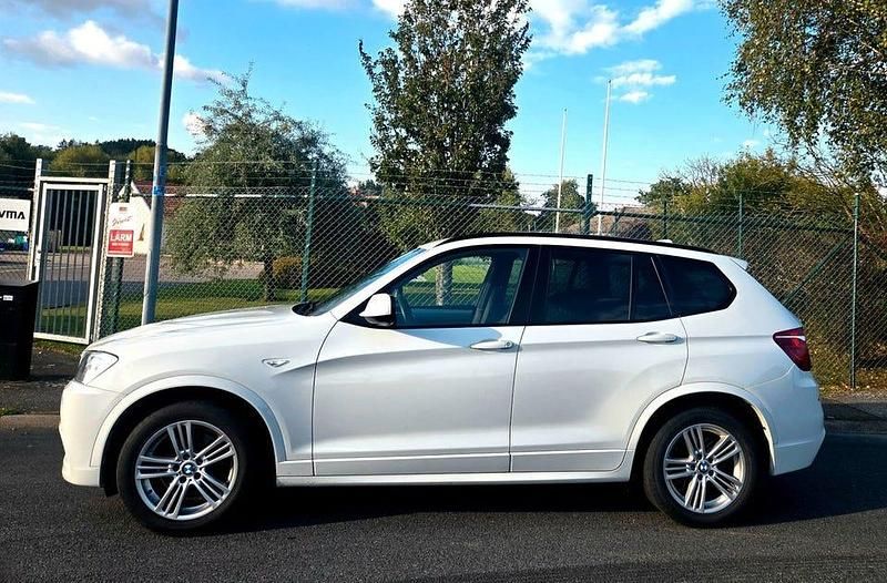 Begagnad BMW X3 M Sport 184 HK (135 kW) 2013 Vit SUV