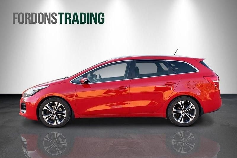 Begagnad Kia Ceed Sportswagon GT-Line 136 HK (100 kW) 2015 Röd Kombi