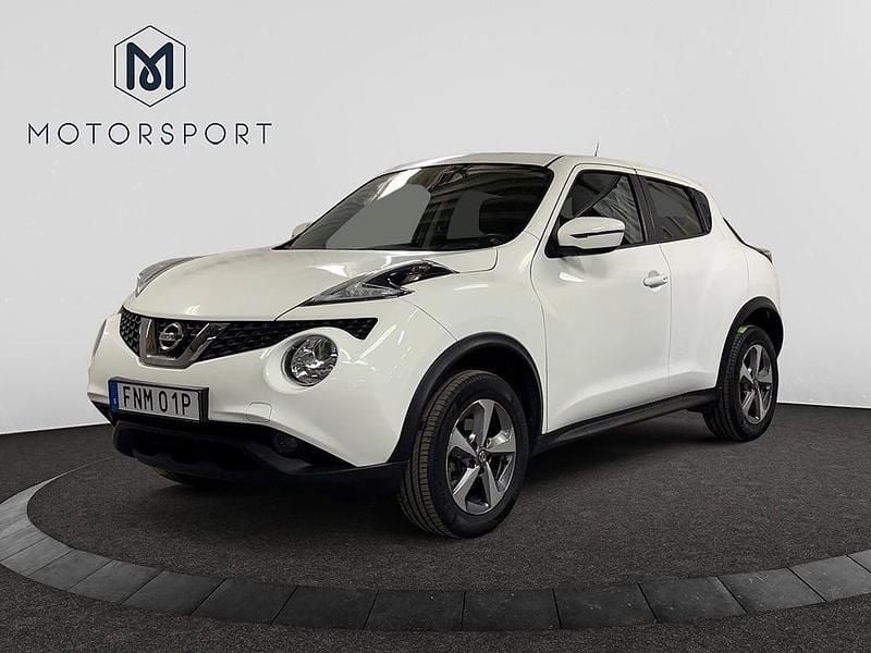 Vit solid Begagnad 2019 Nissan Juke SUV | 154 600 kr (Marknadspris) - Bild 1/3