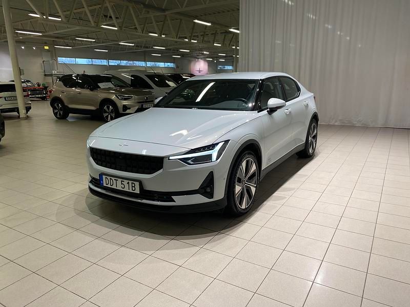 Begagnad Polestar 2 Long Range Single Motor 219 kW (299 HK) 2023 Silver Halvkombi