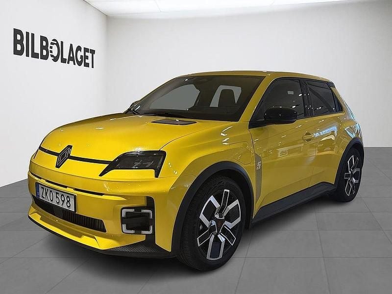 Gul Begagnad 2025 Renault R5 Techno Halvkombi | 349 800 kr (Bra pris) - Bild 1/4