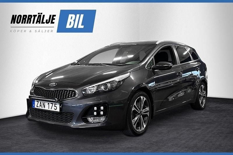 Grå Begagnad 2017 Kia Ceed GT-Line Kombi | 149 900 kr (Marknadspris) - Bild 1/4