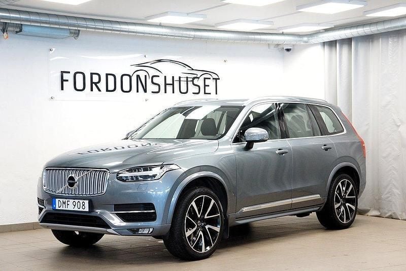 Grå Begagnad 2018 Volvo XC90 Inscription SUV | 359 000 kr (Bra pris) - Bild 1/4