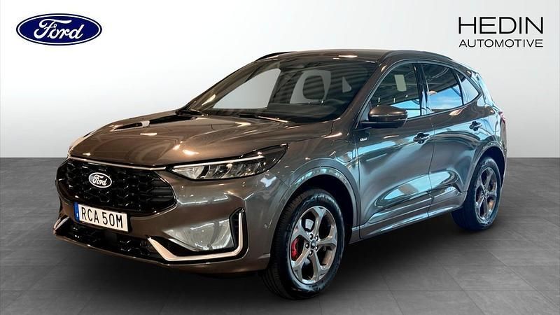 Grå (grey) Ny 2025 Ford Kuga ST-Line X SUV | 476 150 kr - Bild 1/4
