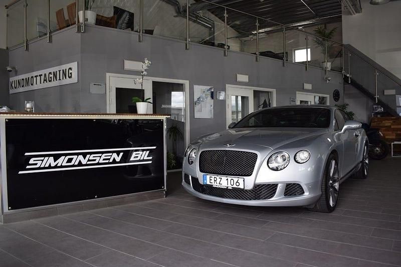 Silver Begagnad 2013 Bentley Continental GT Sportkupé | 939 000 kr - Bild 1/4