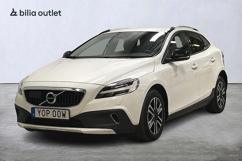 Vit Begagnad 2019 Volvo V40 CC Kombi | 169 900 kr (Bra pris) - Bild 1/4