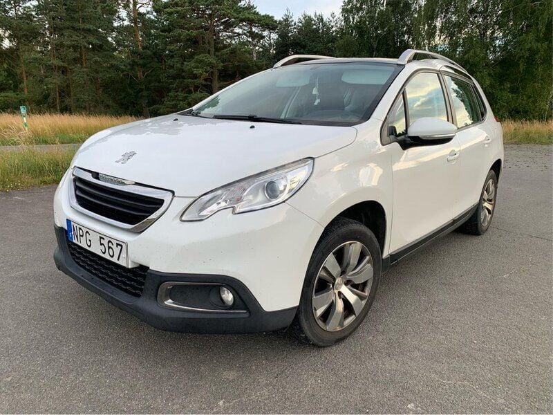 Vit Begagnad 2013 Peugeot 2008 SUV | 49 000 kr (Bra pris) - Bild 1/4