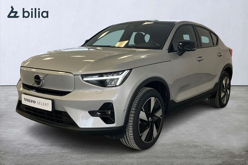 Silver Ny 2024 Volvo EC40 Plus SUV | 469 900 kr (Superpris) - Bild 1/3
