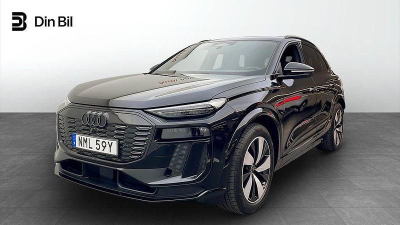 Svart Begagnad 2024 Audi Q6 e-tron S-Line SUV | 799 000 kr (Superpris) - Bild 1/4