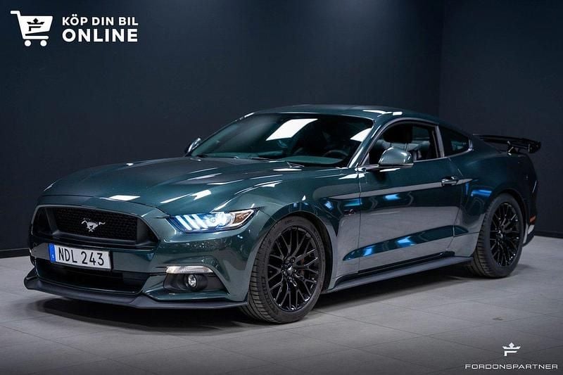 Grön Begagnad 2016 Ford Mustang GT Sportkupé | 419 900 kr (Marknadspris) - Bild 1/4