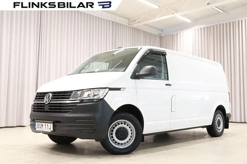 Vit Begagnad 2020 VW T6.1 Van | 349 900 kr (Marknadspris) - Bild 1/4