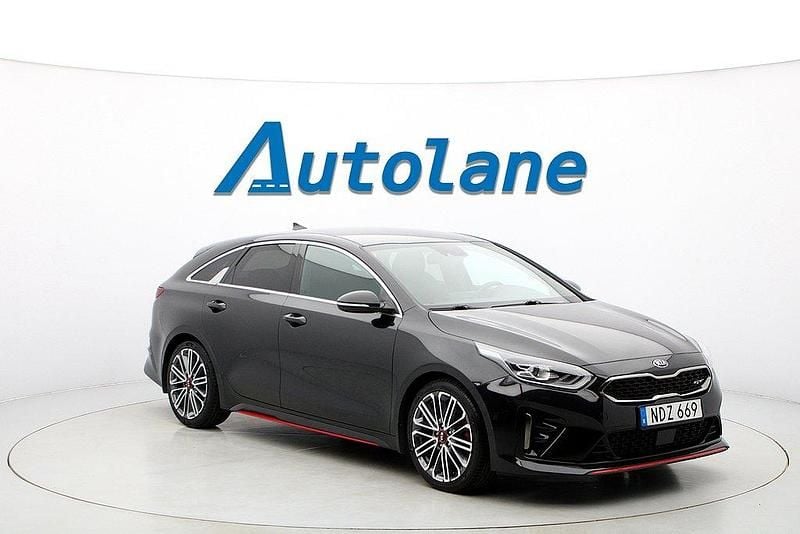 Svart Begagnad 2018 Kia ProCeed GT 2 Halvkombi | 189 900 kr (Marknadspris) - Bild 1/3