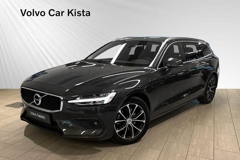 Mörkgrå (grå) Begagnad 2021 Volvo V60 Momentum Kombi | 299 900 kr (Bra pris) - Bild 1/3