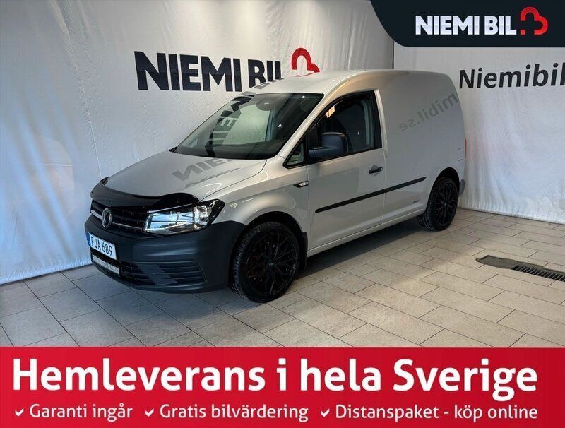 Silver Begagnad 2018 VW Caddy S Minibuss | 164 900 kr (Marknadspris) - Bild 1/3