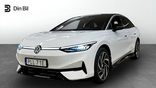 Vit Begagnad 2024 VW ID.7 Pro Sedan | 519 800 kr (Superpris) - Bild 1/4