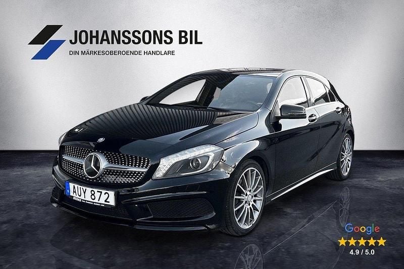 Svart Begagnad 2014 Mercedes A180 AMG line Halvkombi | 139 900 kr (Lite dyr) - Bild 1/4