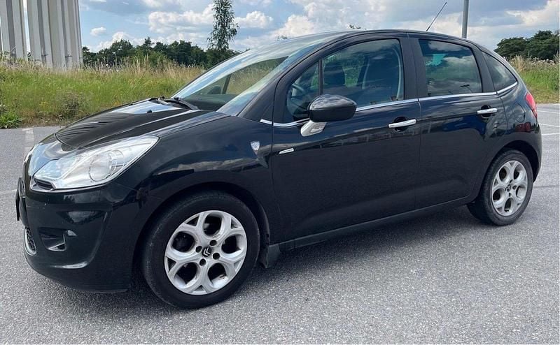 Svart Begagnad 2010 Citroën C3 Halvkombi | 25 900 kr (Superpris) - Bild 1/4