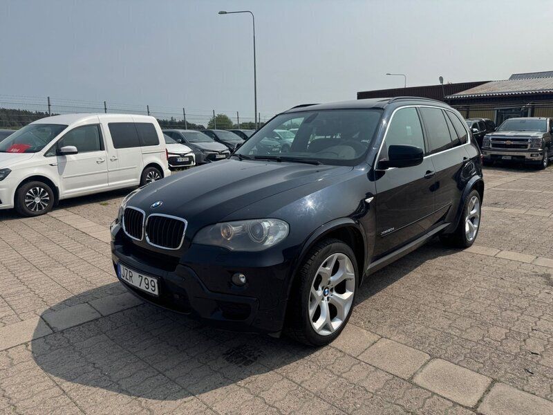 Svart Begagnad 2009 BMW X5 M Sport SUV | 149 875 kr (Marknadspris) - Bild 1/4