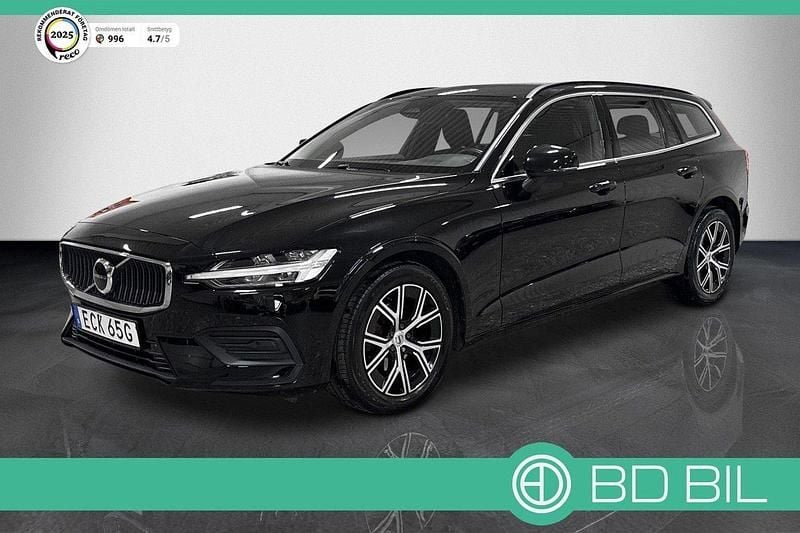 Svart Begagnad 2022 Volvo V60 Core Kombi | 329 900 kr (Marknadspris) - Bild 1/3