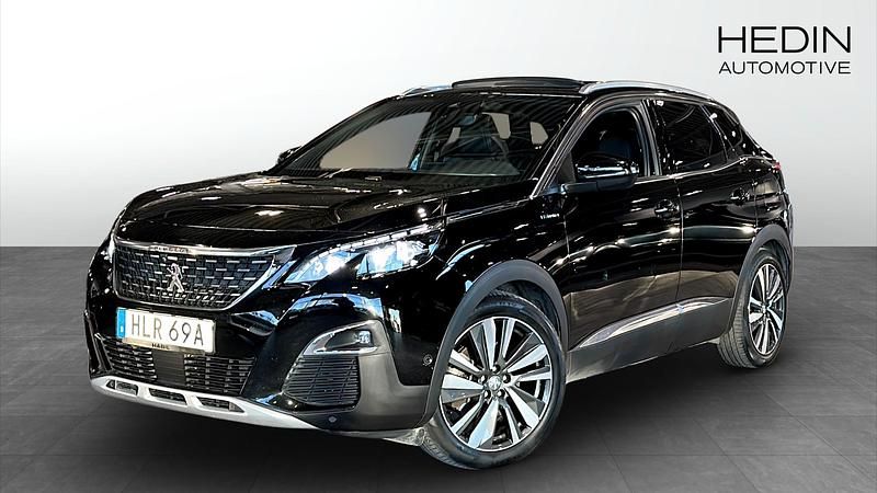 Svart Begagnad 2020 Peugeot 3008 GT SUV | 169 900 kr (Bra pris) - Bild 1/4